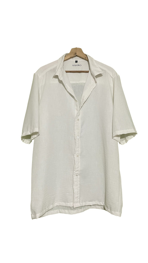 Camisa Lino Blanca